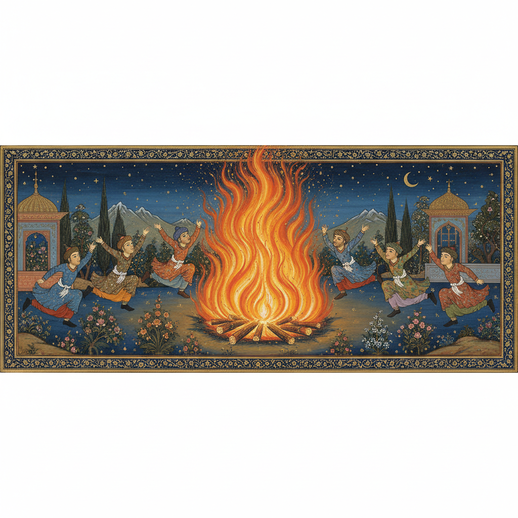 Iranian festivals and mythology — fire, Nowruz and ancient ritual